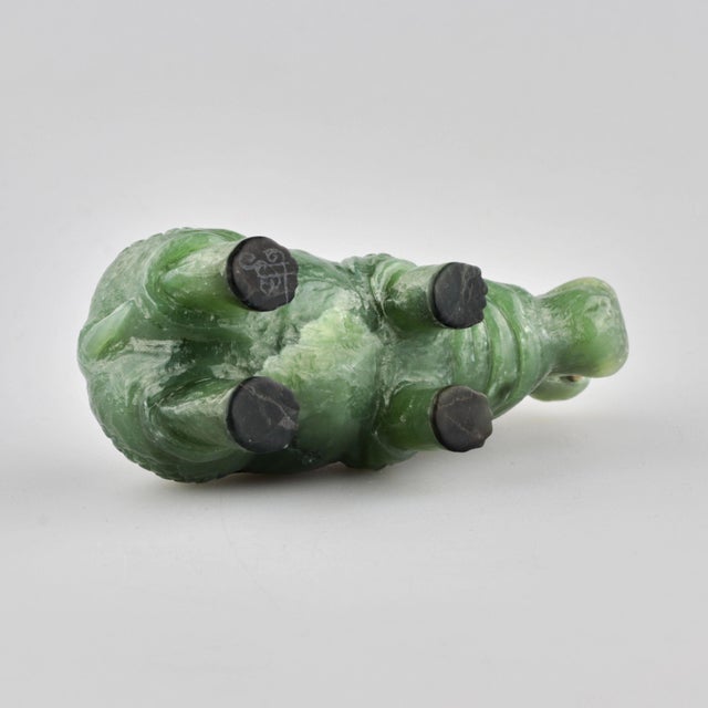 2000 - 2009 Stone-Cut Miniature Behemoth in the Stye of Faberge For Sale - Image 5 of 6