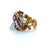 1970s Vintage Herbert Rosenthal, Ruby and Diamond Bee Ring, 18k Yellow and White Gold, , Size 5.75 For Sale - Image 5 of 10