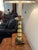 1960s Stiffel Enamel and Brass Candlestick Lamp For Sale In Chicago - Image 6 of 9