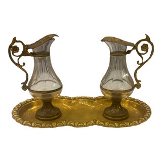 Antique Liturgical Cruet Set For Sale