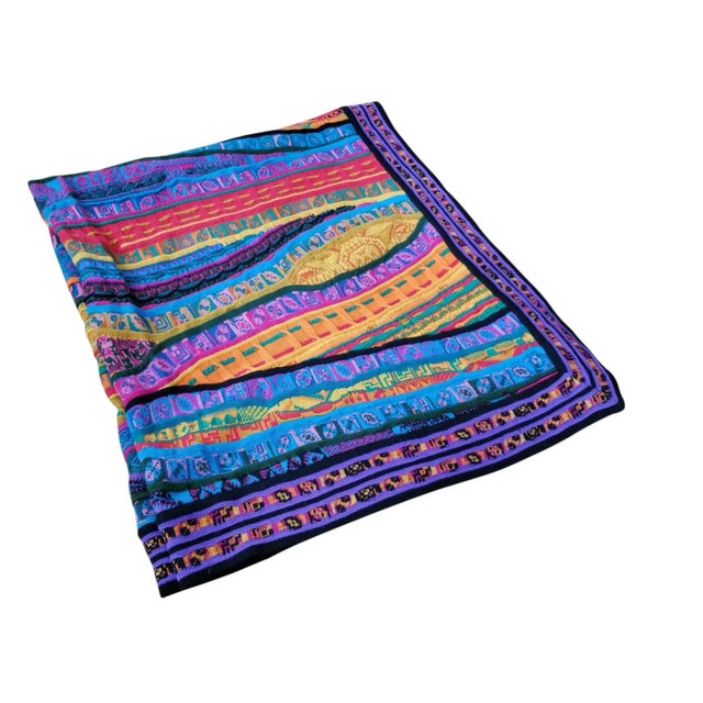 Vintage Coogi Casa Australia Merino Throw Blanket For Sale - Image 11 of 11