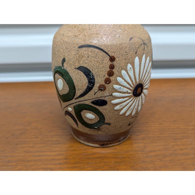 Vintage Mid-Century Tonala Pottery Vase For Sale - Image 9 of 9