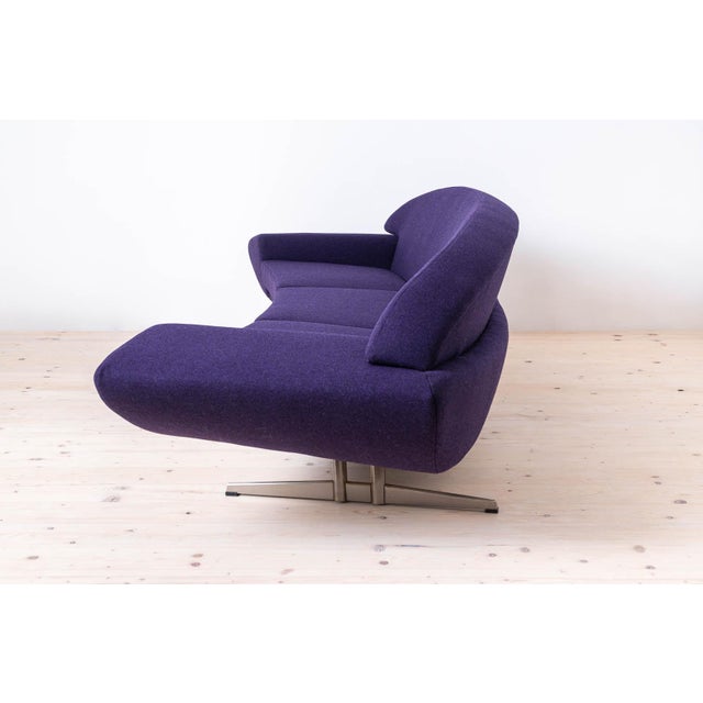 Capri Sofa attributed to Johannes Andersen for Ab Trensums Fåtöljfabrik, 1950s For Sale - Image 10 of 13