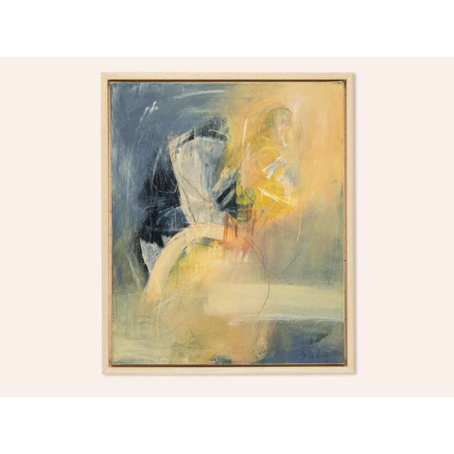 Abstract Composition, Oil on Canvas For Sale - Image 10 of 10