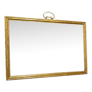Antique Chinese Export Giltwood Mirror