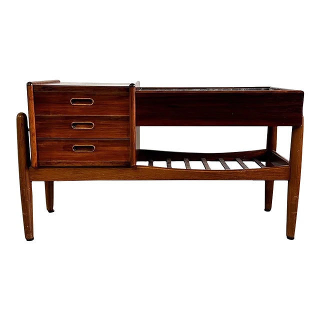 Arne Wahl Iversen Rosewood Danish Modern Planter For Sale