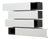 A-Line Horizontal Shelves by Shigeru Uchida for Pastoe, 1999, Set of 4 For Sale