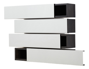 A-Line Horizontal Shelves by Shigeru Uchida for Pastoe, 1999, Set of 4