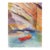 Late 20th Century Painted Canyon River Kayaking Watercolor Painting For Sale