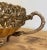 Vintage Brass Grape Motif Handled Compote For Sale - Image 10 of 11
