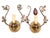 Brass 1910s Cast Brass Wall Sconces With Trailing Vines and Leaves Original Antique Patina - a Pair For Sale - Image 8 of 11