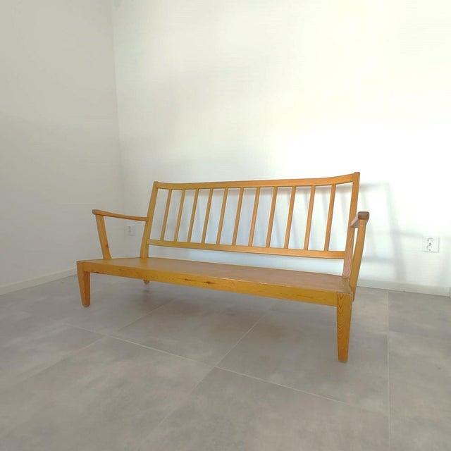 Stugan Sofa by Carl Malmsten for OH Sjögren, 1960s For Sale - Image 6 of 11