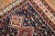 One of a kind, early 20th-century Hand-knotted Persian Shiraz Small square Size Rug. Professionally Washed & personally...