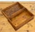 Oversize Vintage Domed Lid Burled Wood Box For Sale - Image 12 of 13
