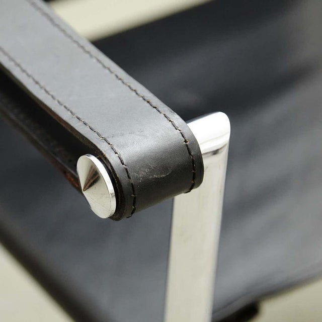 1970s LC1 Armchairs by Jeanneret and Perriand, Set of 4 For Sale - Image 5 of 18