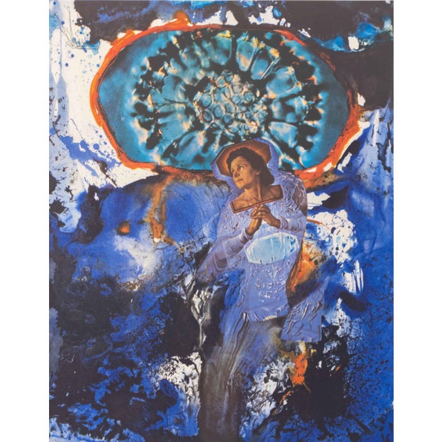 Salvador Dali (Spanish, 1904-1989), "Ultra Surrealist Corpuscular Galutska", Etching and Photolithograph in Colors on...