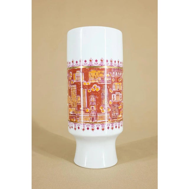 Ceramic Vase by Gottfried Stör & Gerhard Nussmann for Wallendorf, 1970s For Sale - Image 7 of 17