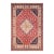 Tribal Kazak Red/Beige Wool Rug - 5'8''x7'10'' For Sale