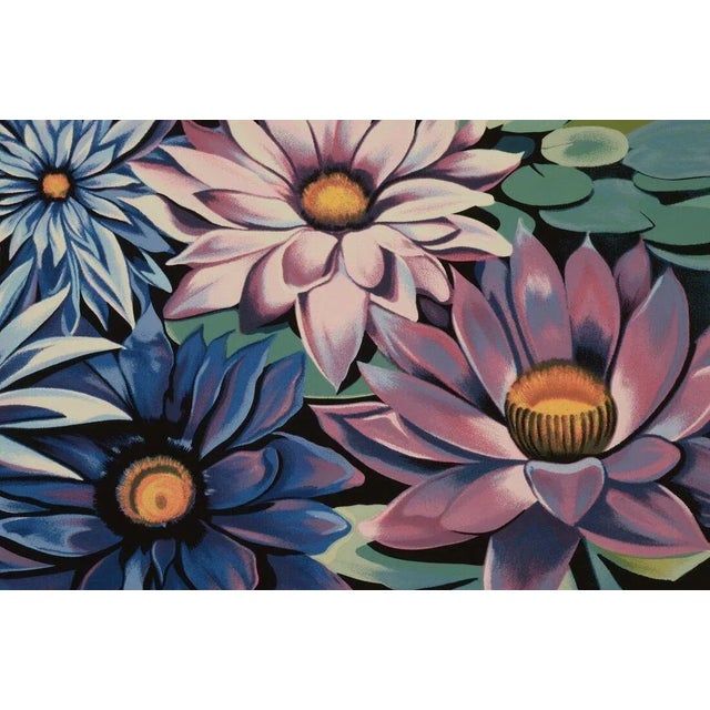 A signed limited edition serigraph on fine wove paper with deckled edges by well-listed artist Lowell Nesbitt (American,...