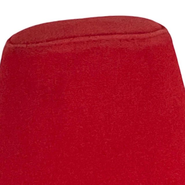 Desk Chair in Red Upholstery by Olav Eldøy for Stokke For Sale - Image 4 of 10