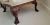 Antique Wing Back Heavily Carved Chair For Sale In San Diego - Image 6 of 8