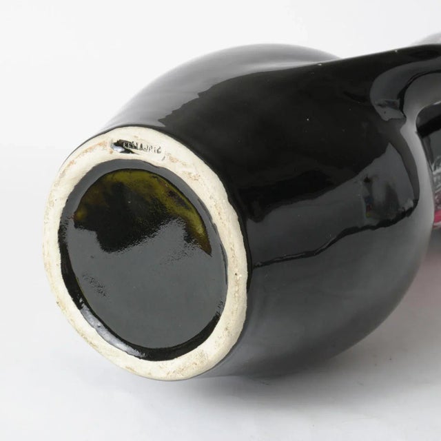 1950s French Ceramic Vase from Vallauris, 1950s For Sale - Image 5 of 7