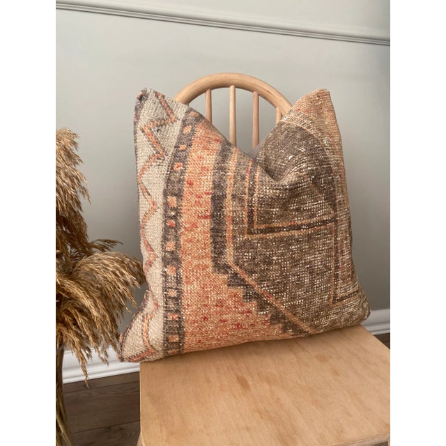 Vintage Turkish Pillow Cover For Sale - Image 4 of 7