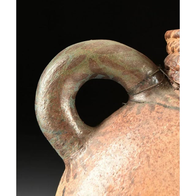 Dennis W. Smith Glazed Ceramic Vessel For Sale - Image 4 of 7