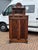Antique Walnut Bookcase / Cupboard with Fitted Shelves & Drawer 194 cms high 92.5 cms wide 44 cms depth Strong & very...