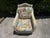 Vintage Henry Link Distressed Painted Wicker Armchair For Sale - Image 9 of 12