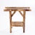 Japanese Vintage Bamboo Console Table For Sale - Image 3 of 9