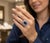Pink Natural Blue Topaz, Diamond, & Pink Sapphire Ring in 14k Gold For Sale - Image 8 of 8