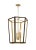 The Curt Three Light Lantern by Alexa Hampton is a modern take on an antique lantern. Elegantly crafted of steel with a...