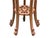 Wood Oriental Vintage Style Light Brown Wood Plant Stand Pedestal Table For Sale - Image 7 of 8