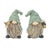 Rustic Stone Garden Gnome Figurine with Bird and Lantern Accent (Set of 4) For Sale - Image 3 of 6