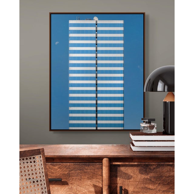 Contemporary Two Moons by Marc Fischer – Architectural Abstract | Archival, Signed & Unframed For Sale - Image 3 of 5