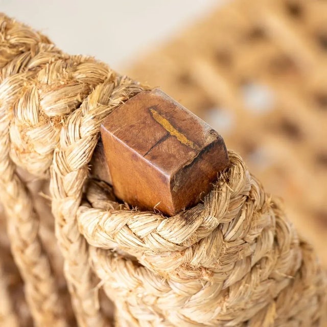 1960s Adrien Audoux & Frida Minet Chair For Sale - Image 12 of 12