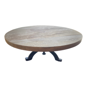 Magnolia Home by Joanna Gaines Kitchen Iron & Wood Lazy Susan