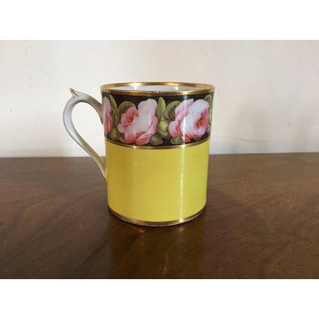 Early 19th Century 1805 English Georgian Coalport Porcelain Tankard Mug For Sale - Image 5 of 11