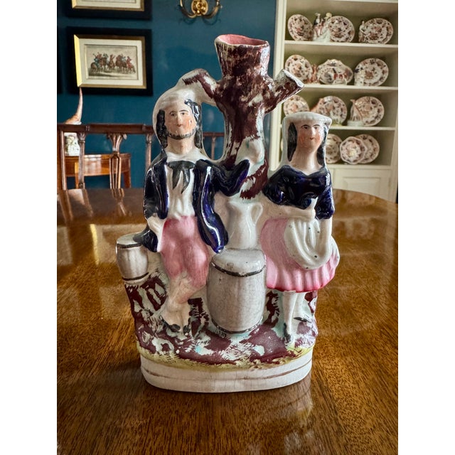 Late 19th Century Staffordshire Figurines - Set of 4 For Sale In New York - Image 6 of 10