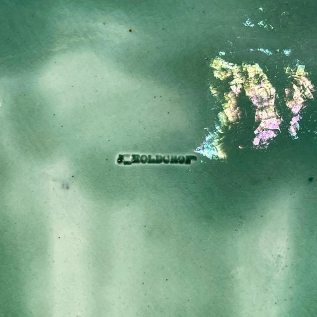 J. Holdcroft Majolica Japonisme Cobalt Box & Cover, Signed, English Ca. 1880 For Sale - Image 12 of 13