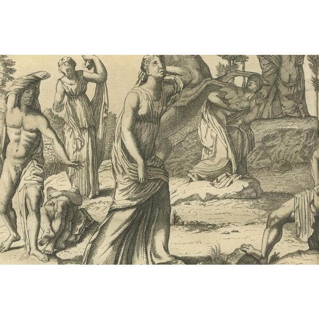 Paper After Bernard de Montfaucon, Classical Allegory, 1721, Engraving For Sale - Image 7 of 9