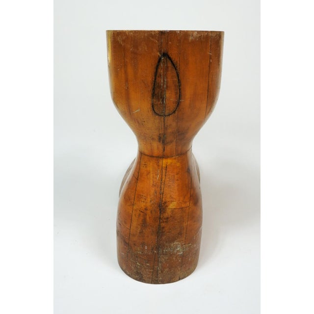 Early 20th Century Early 20th Century Wood Boot Form For Sale - Image 5 of 7