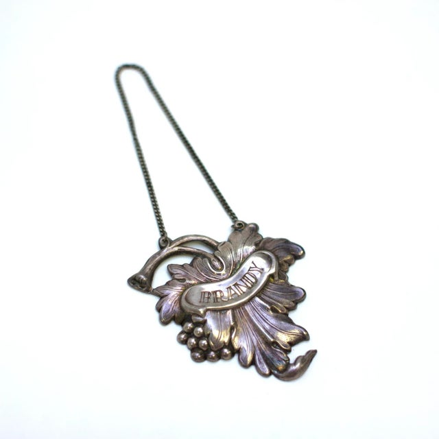 Vintage Brandy bottle liquor label; marked "Portugal"