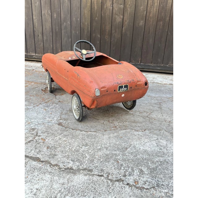 Metal Italian Giordani Pedal Car Studebaker Model, 1950s For Sale - Image 7 of 16