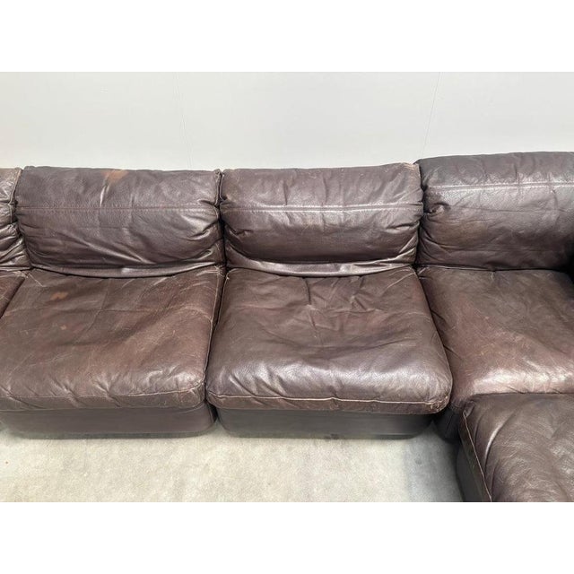 Large Modular Sofa from Rolf Benz, 1970s, Set of 7 For Sale - Image 10 of 18