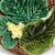 Farmhouse Majolica Flowers and Leaves Plate Clairefontaine, Circa 1890 For Sale - Image 3 of 5