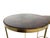 Modern Brass and Pen Shell Nesting Accent Tables by Crate and Barrel For Sale - Image 9 of 12