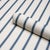 Schumacher Sample - Schumacher Westerly Stripe Wallcovering In Navy For Sale - Image 4 of 6