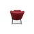 Jeremiah Lounger in Red from Koinor For Sale - Image 12 of 14